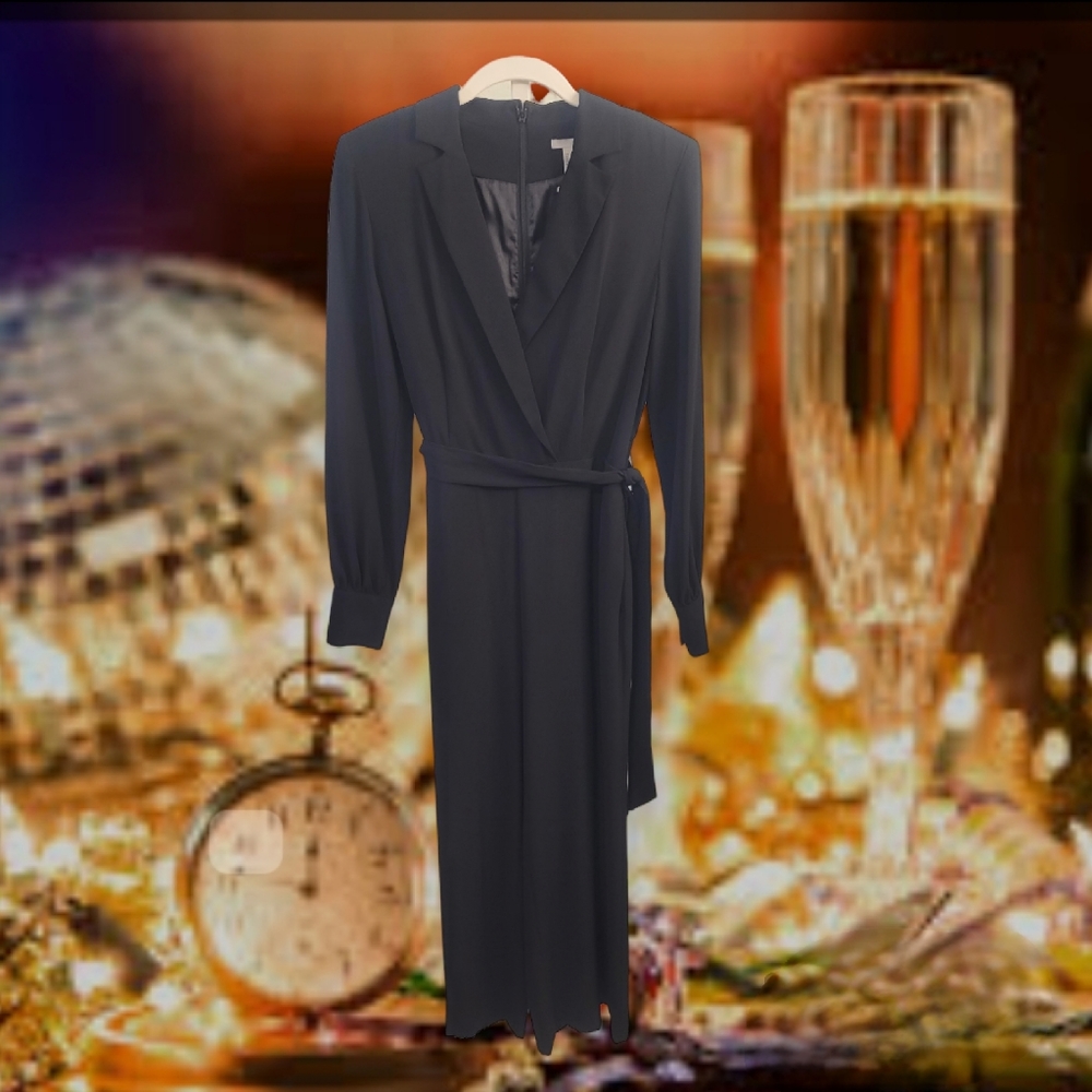 NWT Classic Black Jumpsuit